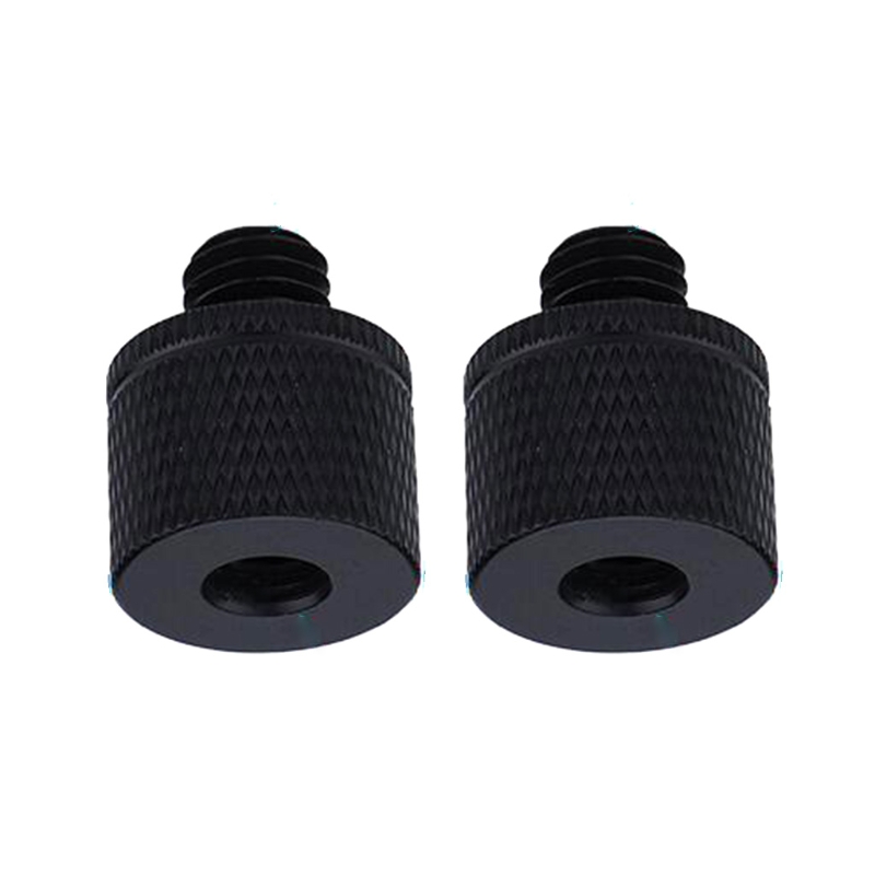 2Pcs DSLR Camera Screws 1/4 to M4 M5 M6 M8 M10 M12 Conversion Screw Standard 1/4 Mount Adapter Screw for Projector Tripod: 4 1 femal to M8 mal