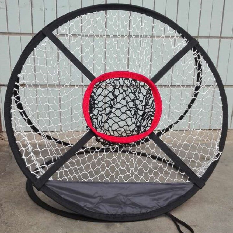 -Golf intérieur et extérieur coupe tir Cage tapis pratique Simple filet Golf formation auxiliaire métal + filet