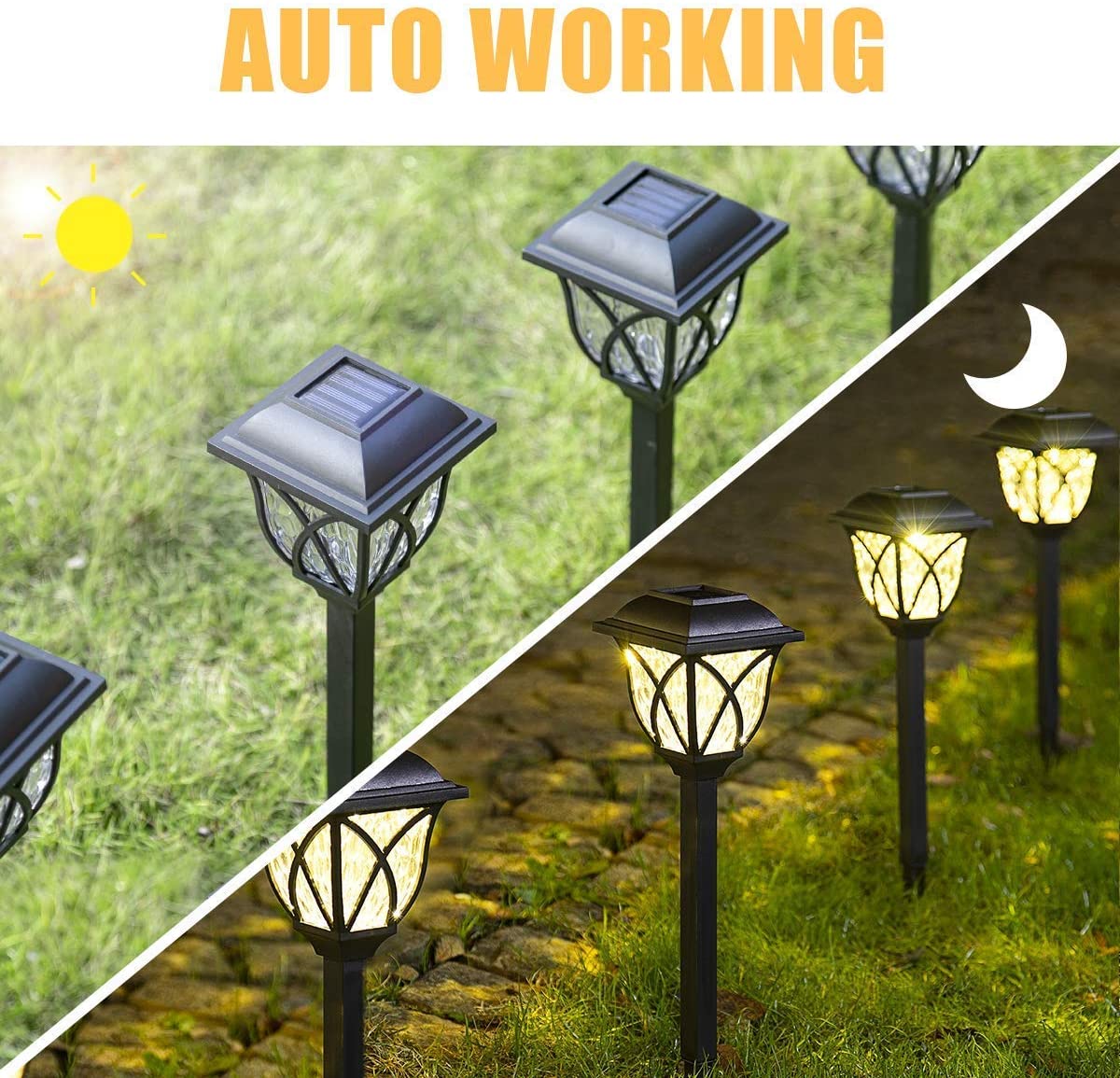 Solar- LED Lampen Ich bin Freien Wasserdichte Garten Lichter für Villa Garten Pfad Pavillon Begraben Lichter Solar- Garten Dekoration LED Rasen Lampe