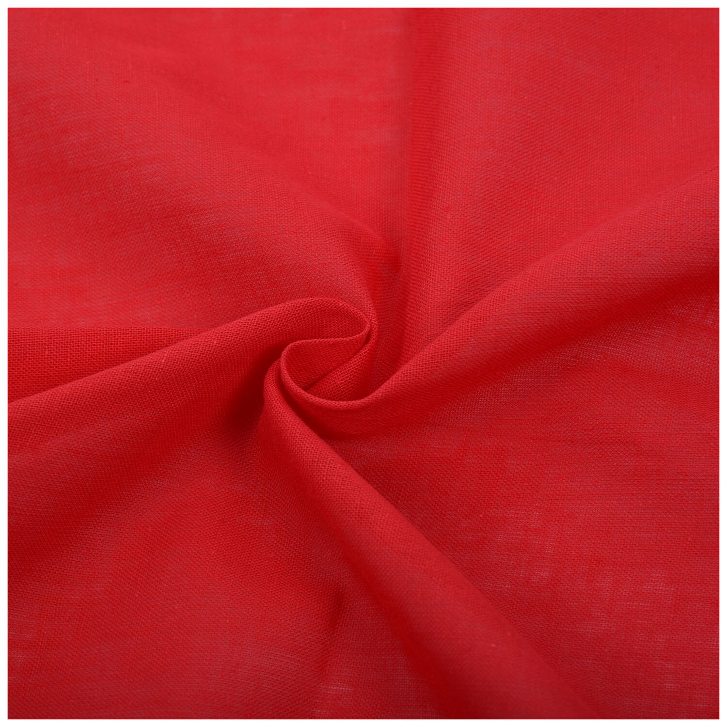 Fancy Plain Bandana 100% Cotton Head Neck Wrist Wrap Neckerchief Scarf 12 Color Colour:Red