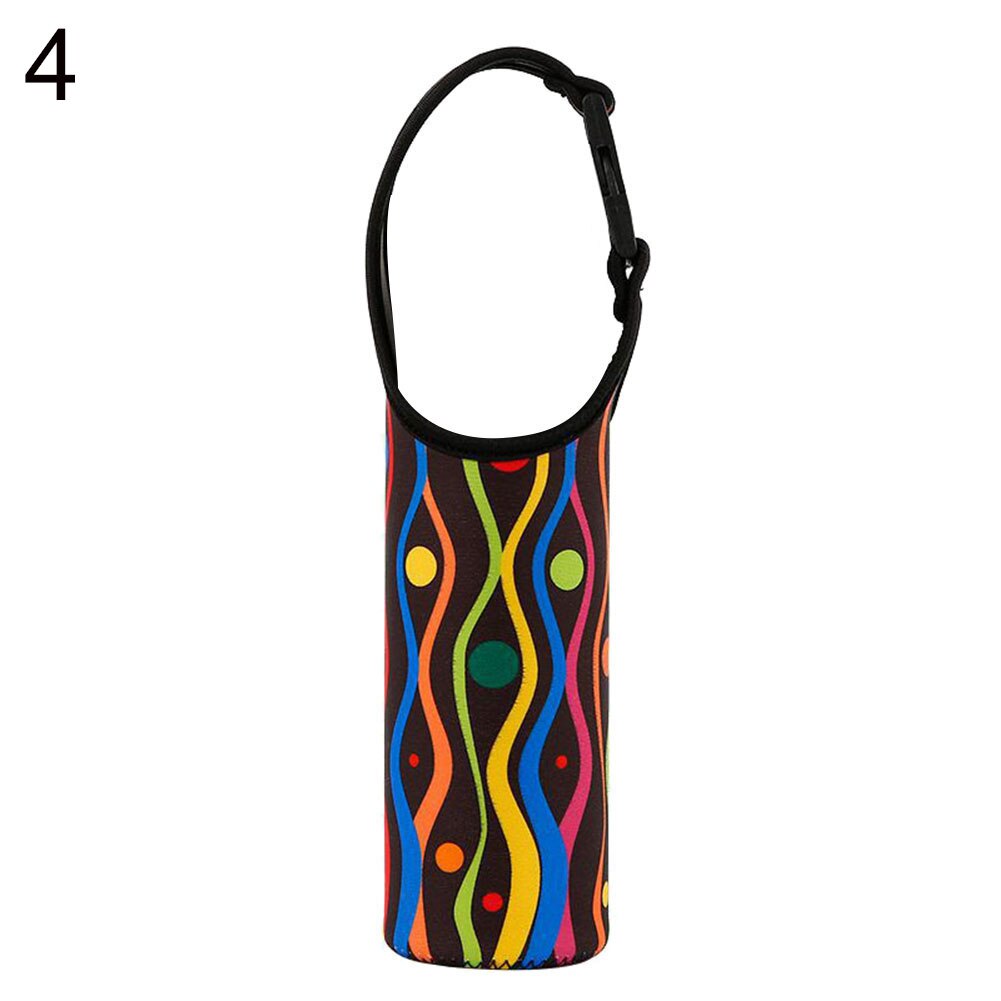 Portable Water Bottle Covers Heat Insulated Cloth Cup Sleeve Case Bottle Sleeves Storage Bag with Handle: 4