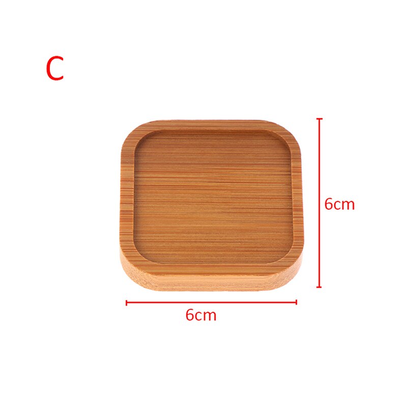 Mini Flowerpots Square Round Juicy Plants Vase Flower Pots Trays Container Small Bonsai Pot Home Ceramic Micro Garden Wedding: C