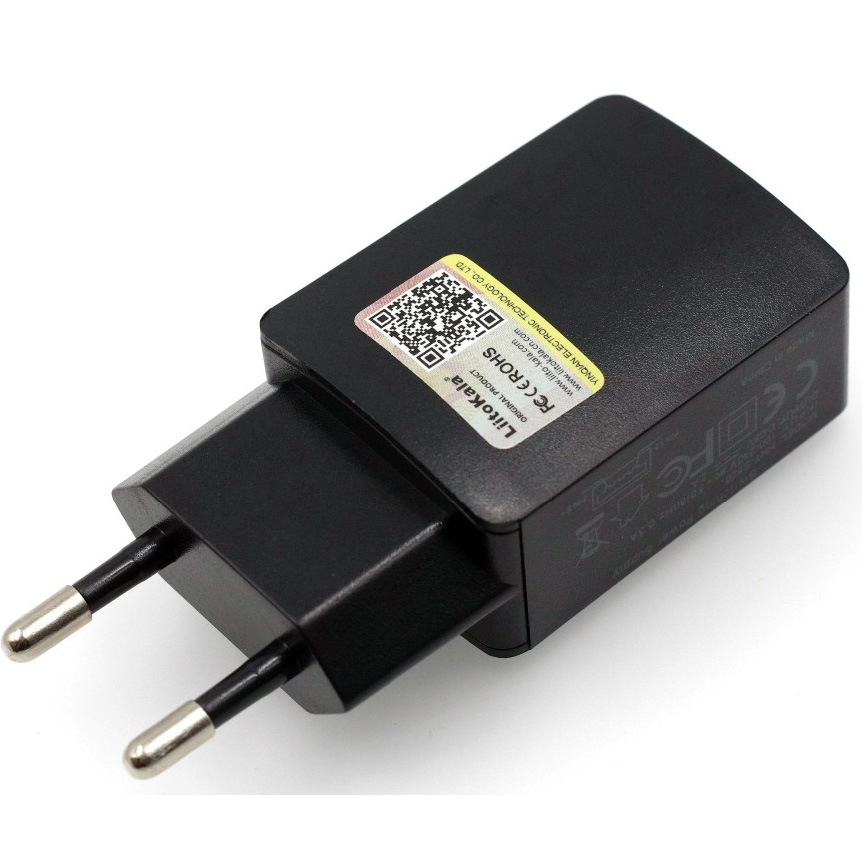 LiitoKala Lii-500S battery charger 18650 Charger For 18650 26650 21700 AA AAA batteries Test the battery capacity Touch control: 5V 2A plug / EU Plug