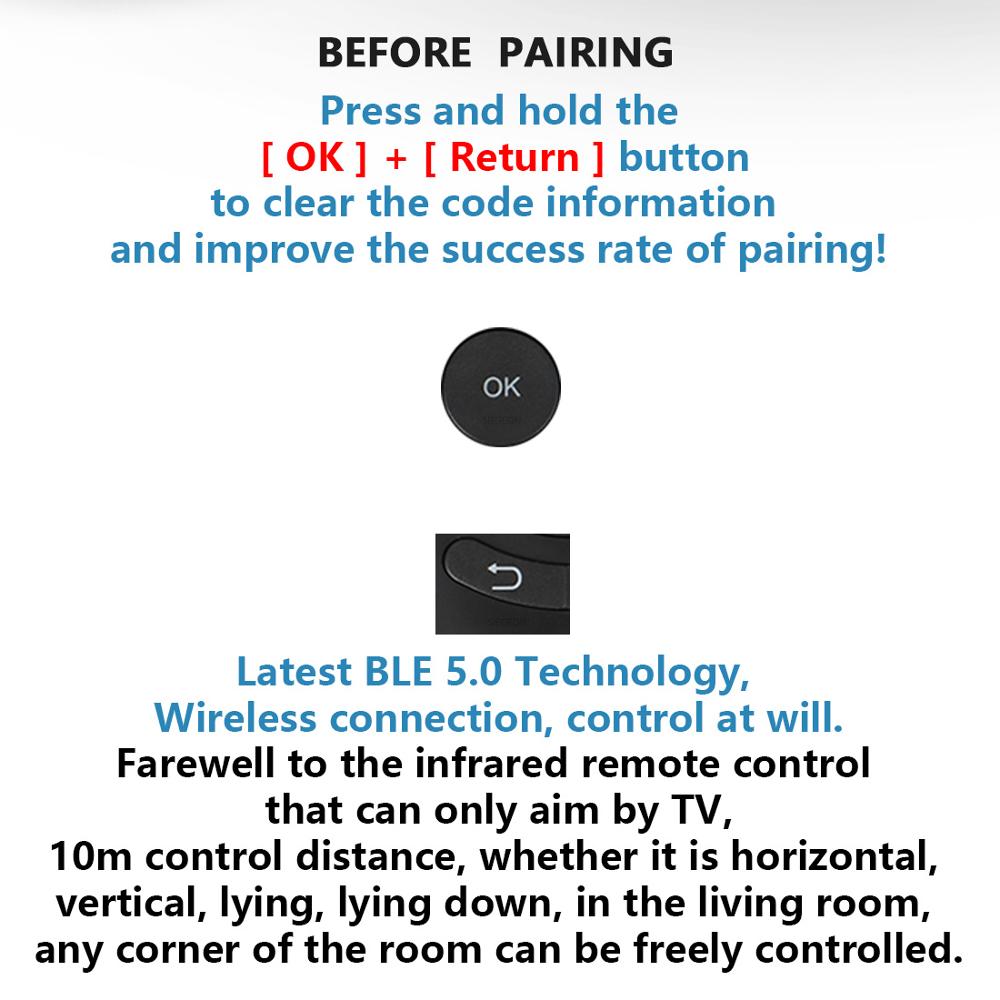 G20BTS Bluetooth 5,0 Air Maus IR Lernen Gyro Smart fernbedienung BLE 5,0 Wireless remote für AM6 PLUS Android TV box vsG50s