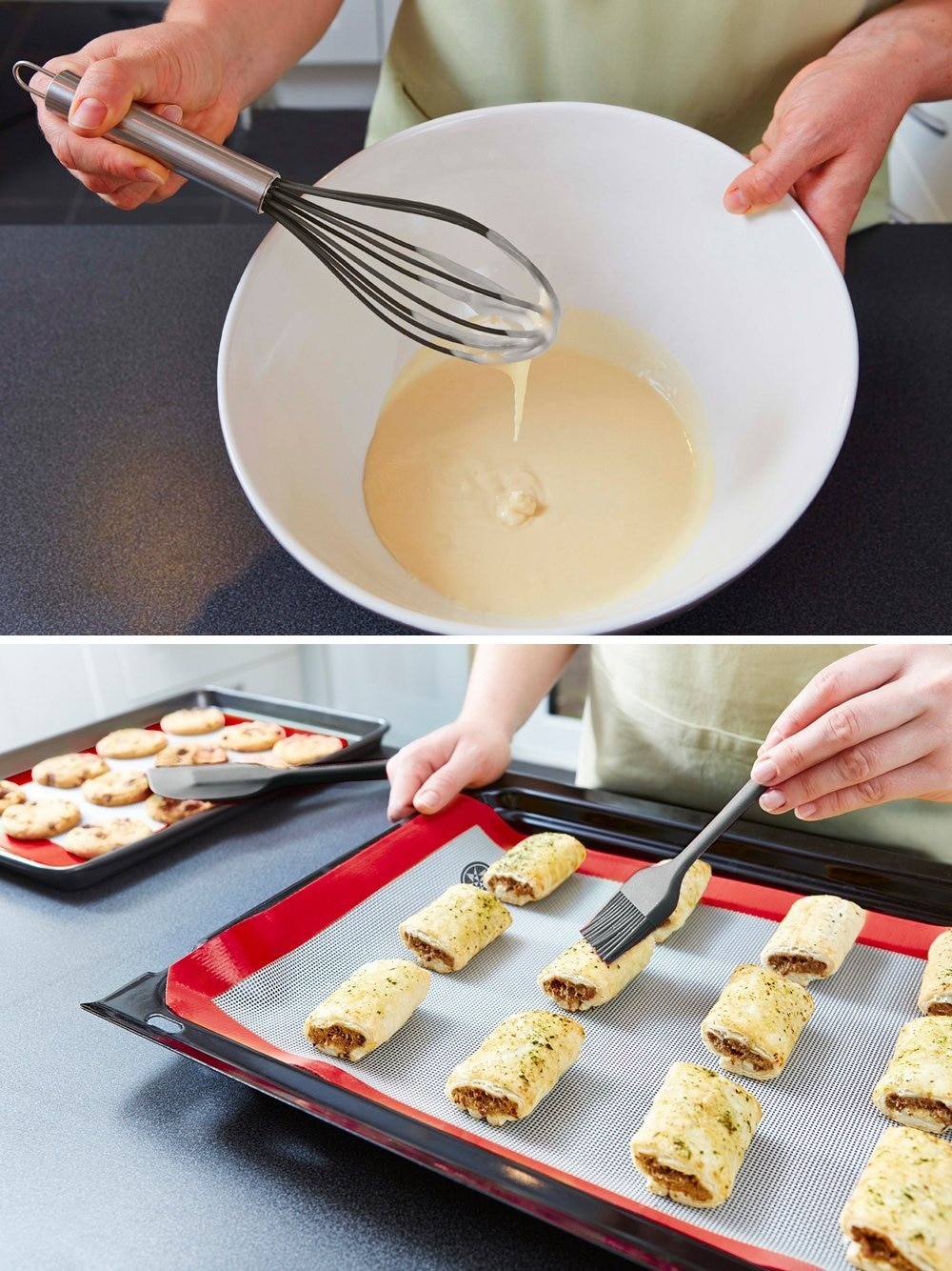 FDA Approved Silicone Cooking Tools Silicone Kitchen Utensils Set (5 Piece) in Hygienic Solid Coating