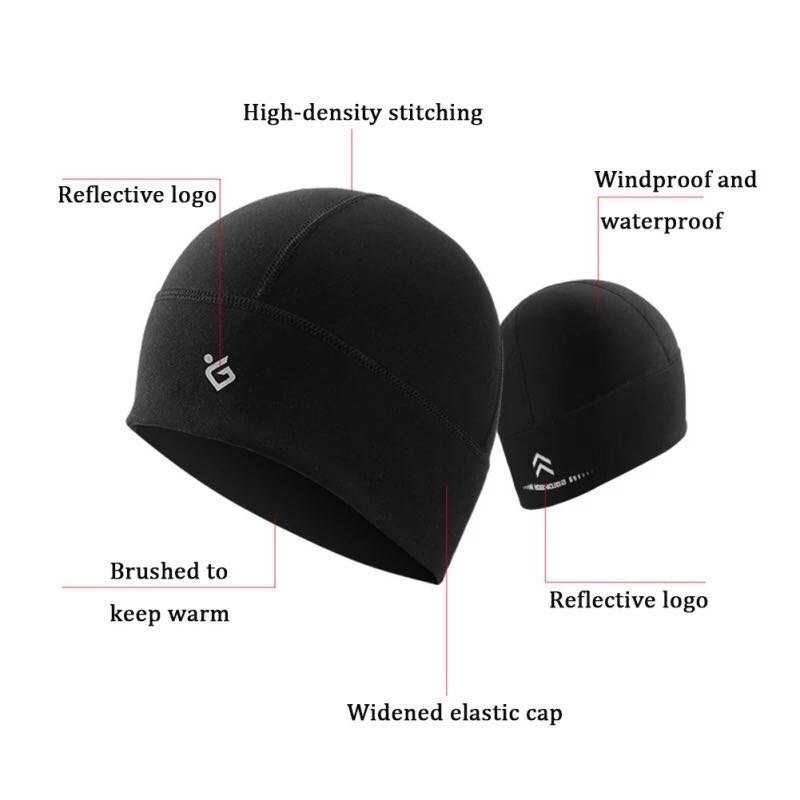 Warm Polar Thickened Winter Outdoor Skull-head Men Ski Cap Knitted Windproof Waterproof Ear-protection Velvet Women Headgear
