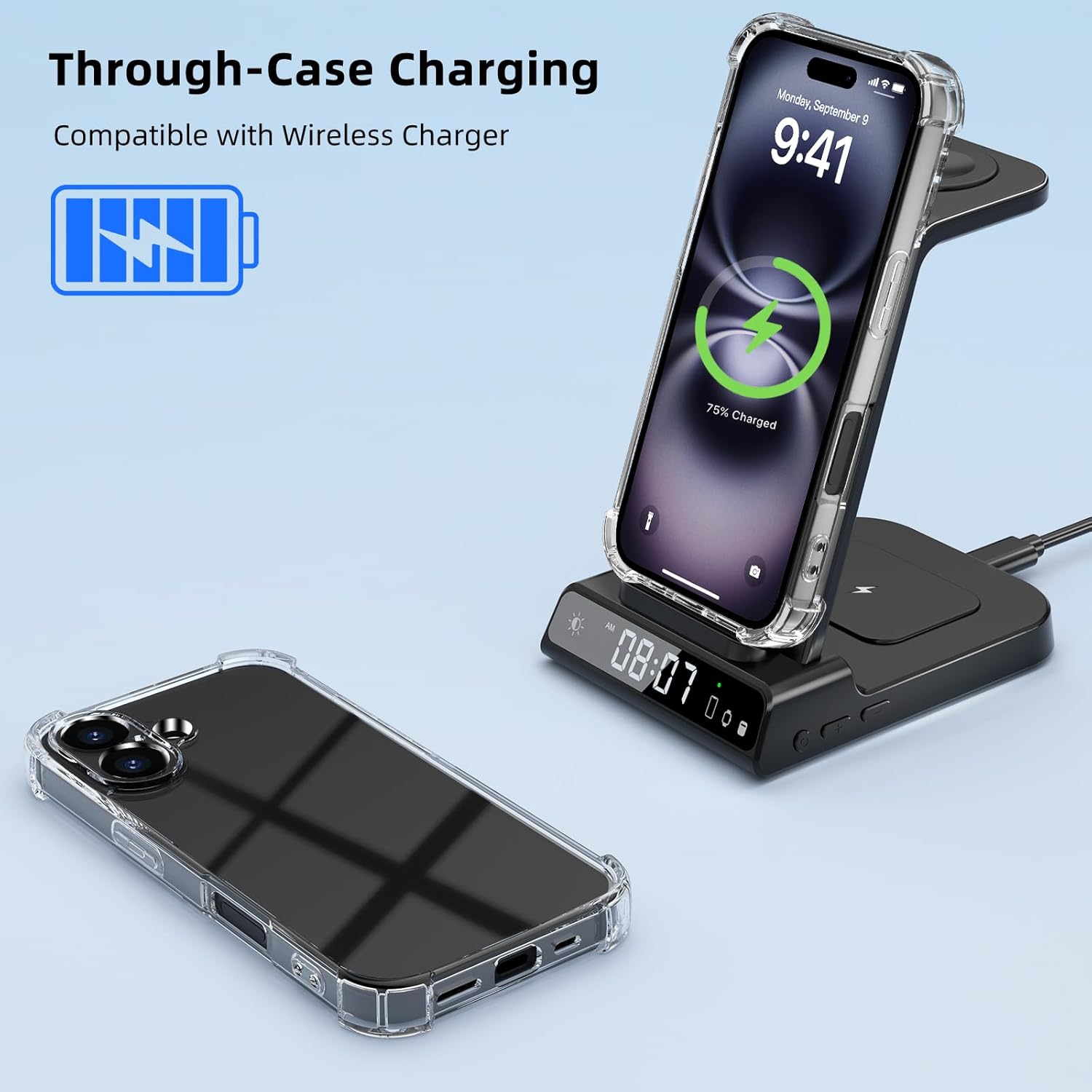 Esquinas a prueba de golpes funda transparente para iPhone 16E 16 E 15 Pro Max 14 Plus 13 Mini 12 11 X XS XR SE 2022 accesorios de cubierta