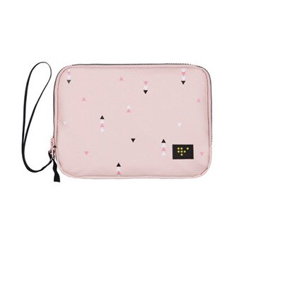 Doppel-schicht Reisepass Tasche Brieftasche Männer und Frauen Reise Hand Hält Dokumente Ich würde Halfter Multi Taschen Organizer Kreditkarte Pack: Rosa