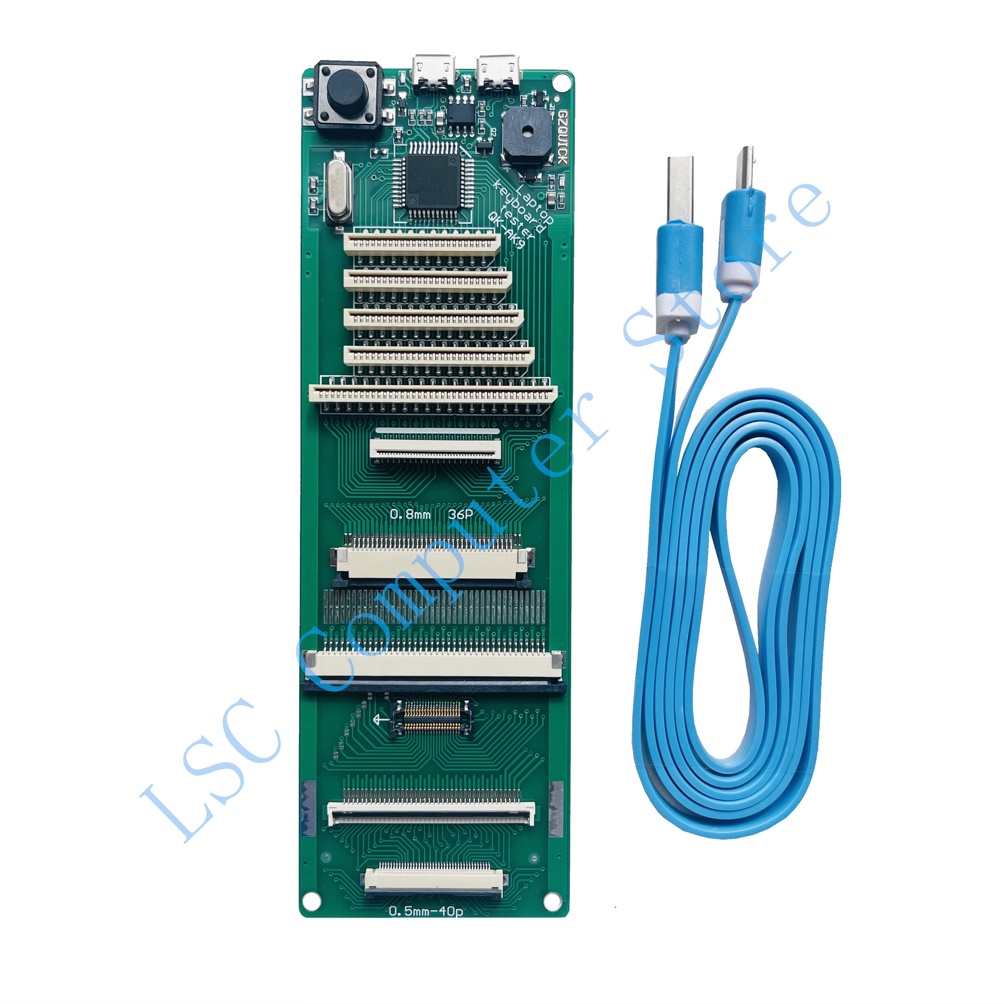 LSC Original QK-AK7 QK-AK9 Laptop Keyboard Tester Testing Device Machine Tool USB Interface With Cable Fast