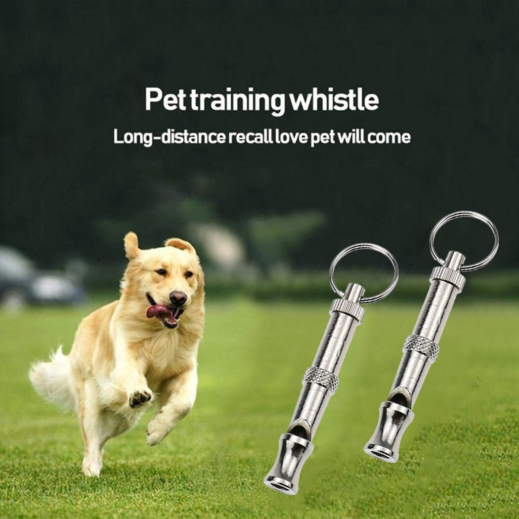 2PCS Legendog Dog Training Whistle Loud Adjustable Pitch Pet Whistle Dog Recall Whistle Dogs Training Deterrent Whistle