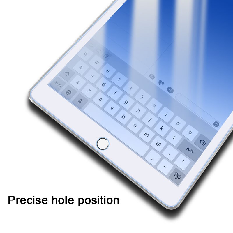 Anti Blauw Licht Gehard Glas Voor Ipad 10.2 Inch Screen Protector Tablet Film Voor Ipad 10.2 Gebogen Rand glas