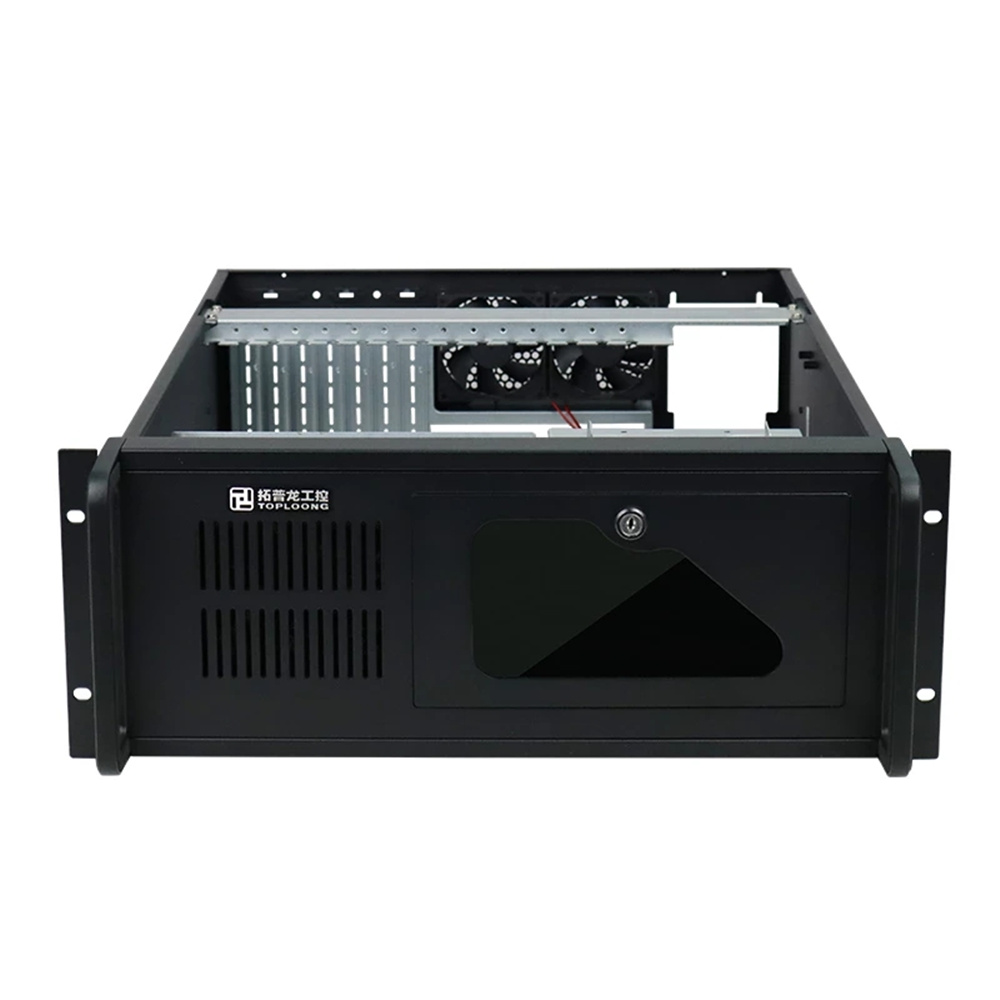 4U industrial computer cases 19 inch rack-mount server chassis IPC610F anti-static dustproof shockproof wearproof 1.2MM SGCC