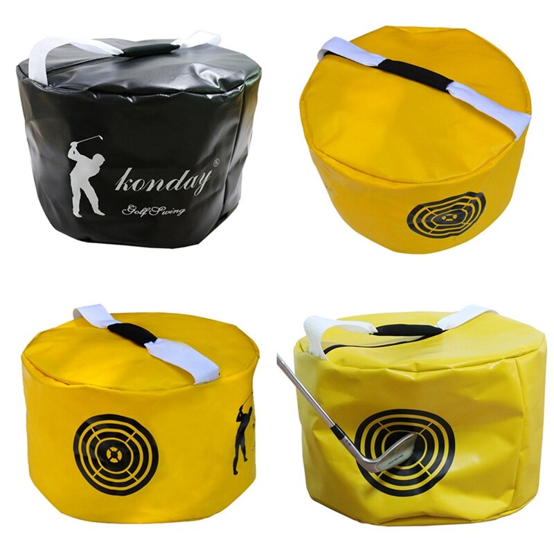Golf Power Impact Swing Aid Bag Practice Training Smash Hit Strike Bag Trainer Exercise Package Multi-function Aids