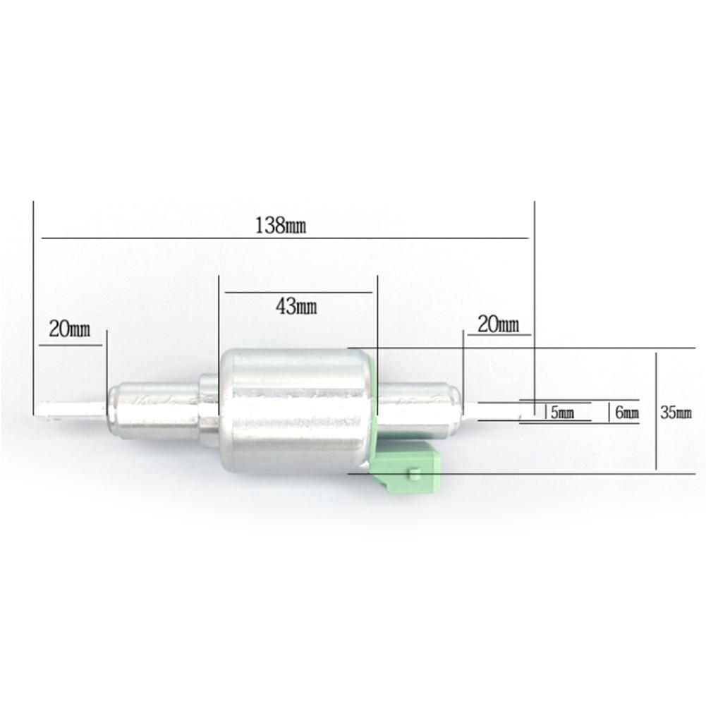 Universal 12v/24v til 2kw to 6kw til webasto eberspacher varmelegemer til lastbil olie brændstof pumpe luft parkeringsvarmer pulsmåler pumpe