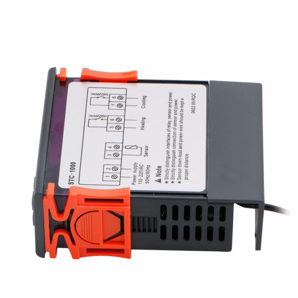 110V220V Digital STC1000 AllPurpose Temperature Controller Thermostat Sensor Temperature Control Products