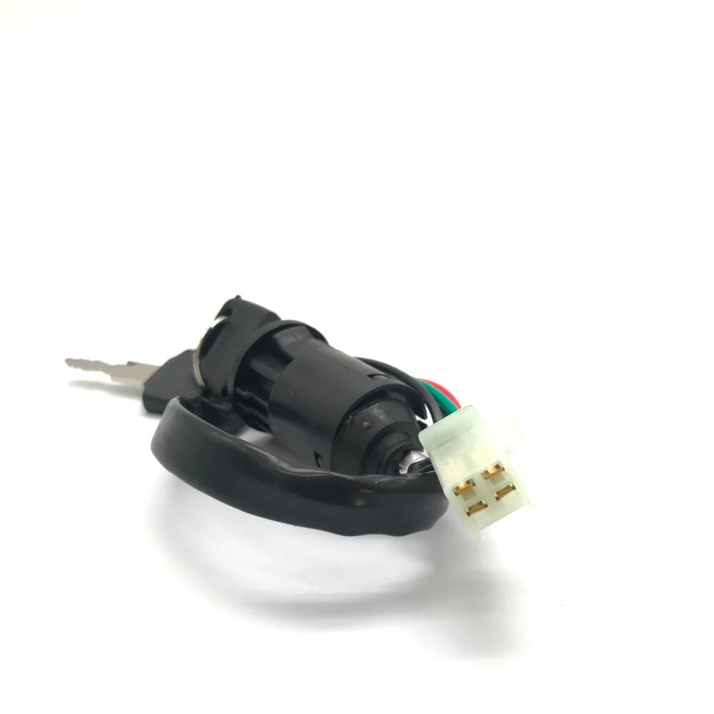 4 Wires Ignition Key Switch Lock For Bike ATV Quad Go Kart Motor Moped Buggy