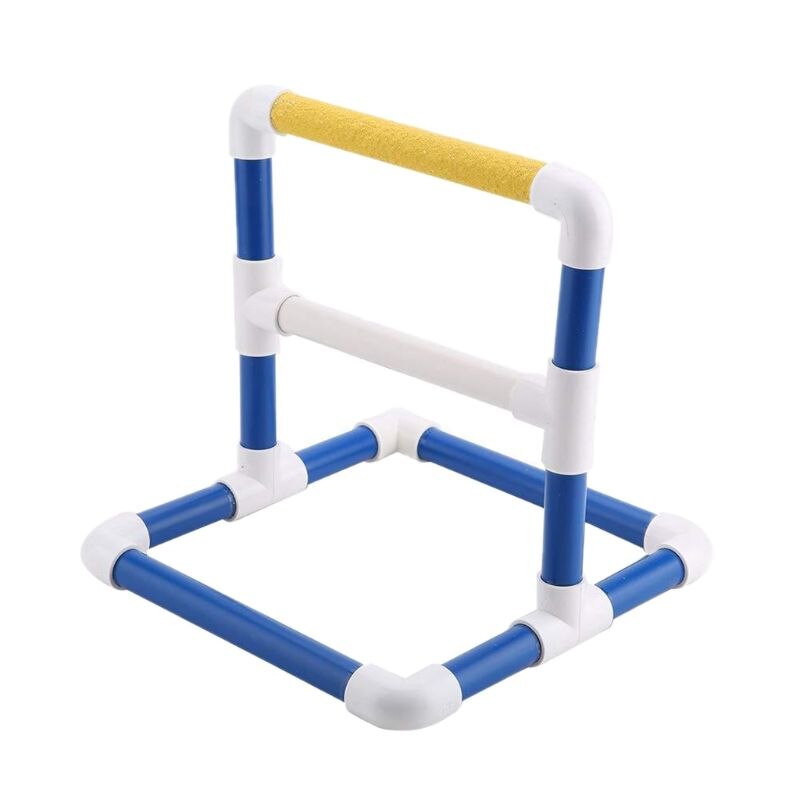 Soportes para loros perchero juguete de entrenamiento de aves juguetes de loros Perches de ducha juguete de pie para cacatúa o guacamayo africano: 7HH1402977-2
