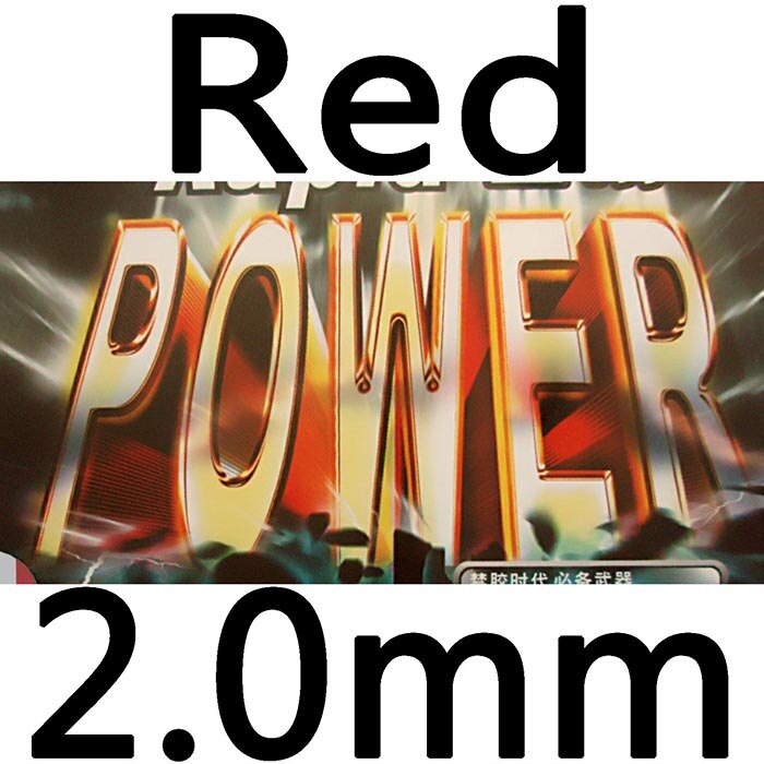 Goma de ping pong (Pips) de encendido rápido LKT con esponja: red 200