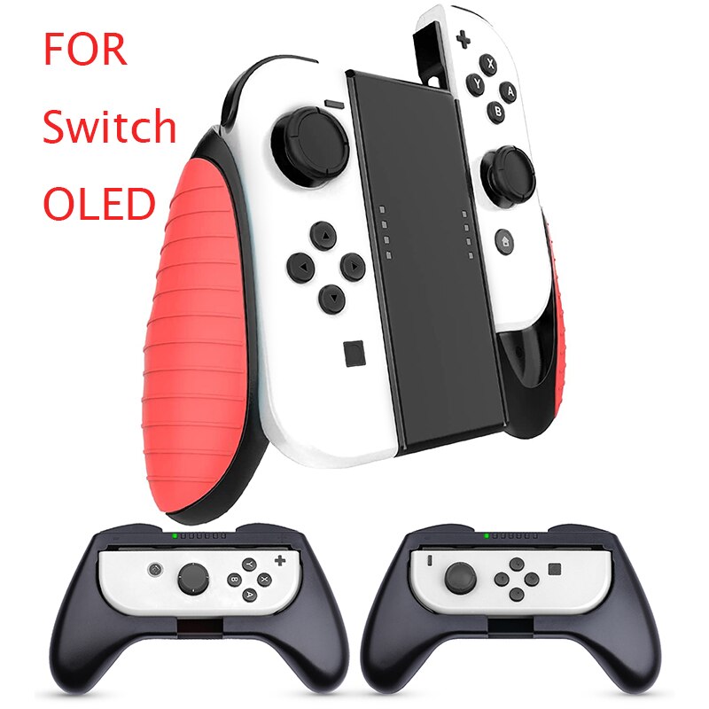 Nintend switch oled joy con controller greb rat kit nintendo switch håndtag holder til nintendo switch spil