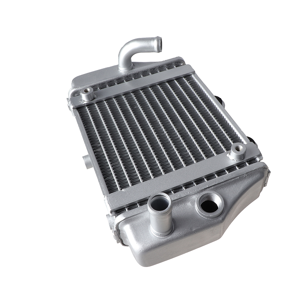 Radiador L/R para motocicleta, refrigeración del tanque de agua, enfriador de aceite de Moto para SHINERAY Zongshen Loncin Lifan, 150cc, 200cc, 250cc, piezas del motor: Rojo