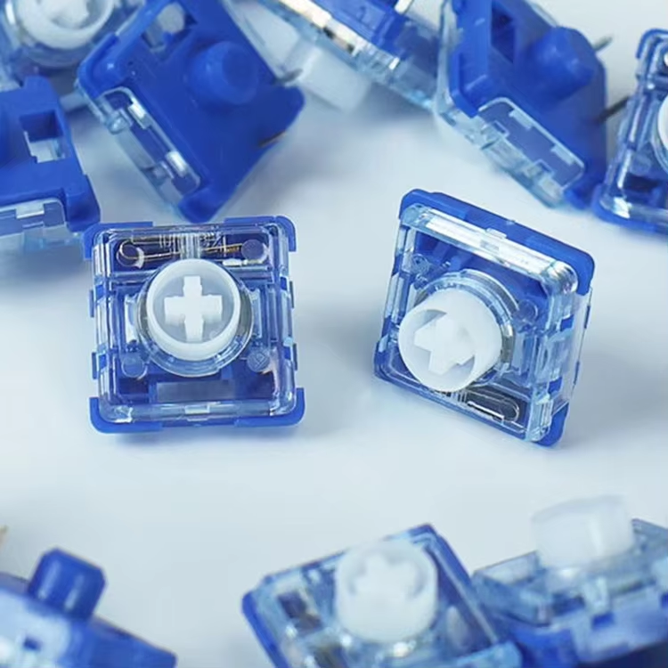 Kailh Deep Sea Silent Mini Switch Low Profile Switches 1353 RGB Mechanical Keyboard Island MINI Tactile Linear DIY Hitbox Switch
