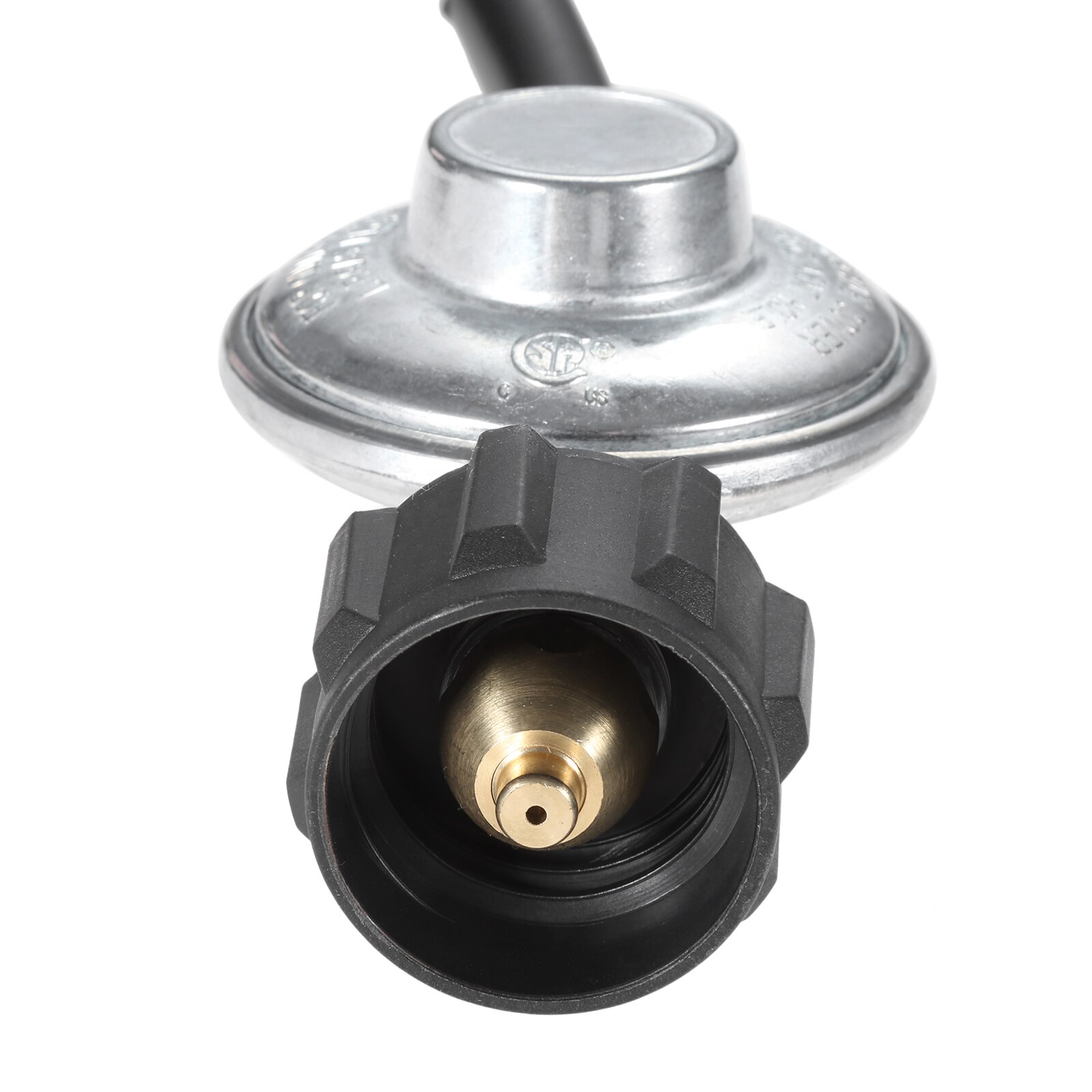 Hose Propane Regulator 5 Feet Hose Universal Grill Regulator Replacement Parts ,Elbow Fitting Adapter for 17"and 22" Table Grill