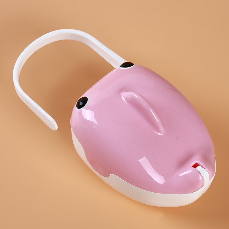 Baby Pacifier Storage Box Cute Whale Shape Kids Pacifier Nipple Cradle Case Holder Travel Storage Box Pacifier Box