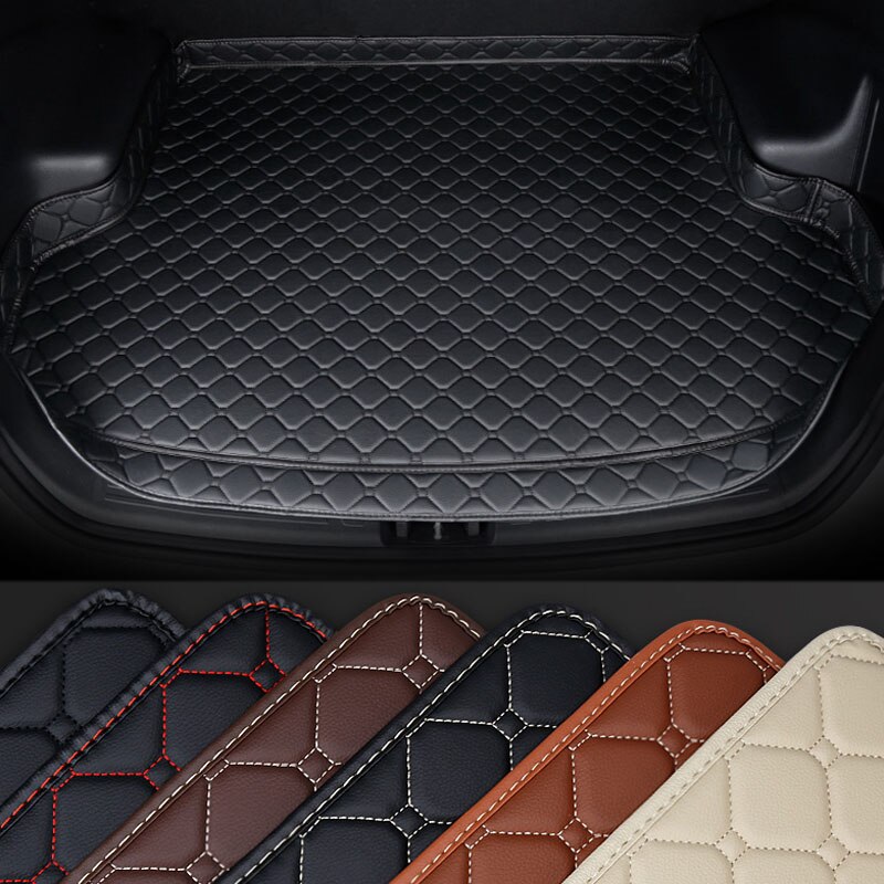 Kofferbak Mat Voor Hyundai Santa Fe Modificatie Kofferbak Pat Bescherming High-Side Waterdichte Auto Decoraties