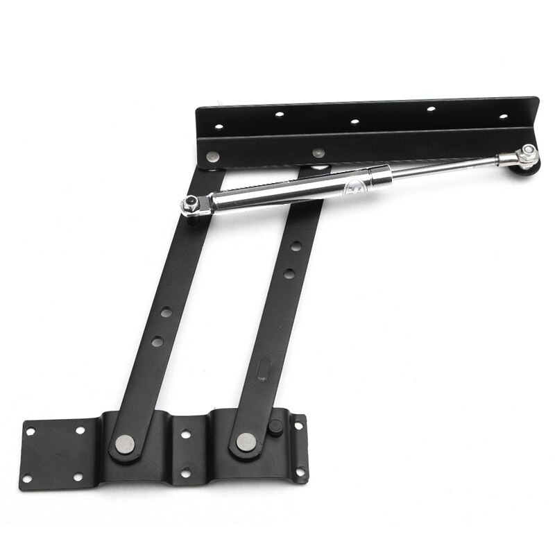 2pcs Folding Spring Tea Table Hinge Furniture Lift Up Top Mechanism Hardware Lifting Rack Shelf For Coffee Computer Table