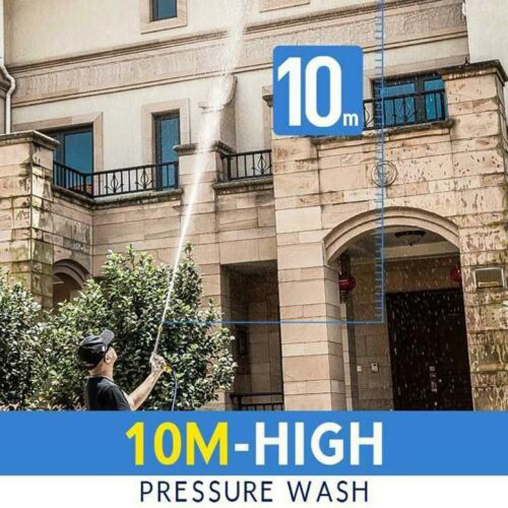 2-in-1 High Pressure Washer 2.0 no-scrubbing wax water spray gun household appliance cleaning water gun Garden Supplies