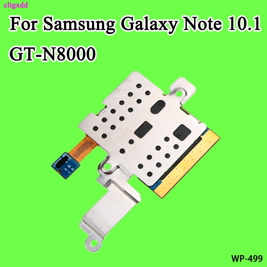 Cltgxdd Sim-kartenleser Halter Tray Slot Anschluss Flex Kabel Für Samsung Galaxy Note 10,1 N8000 GT-N8000