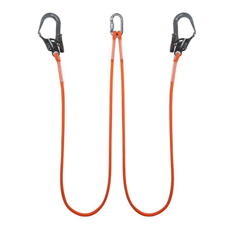 High Altitude Protective Safety Belt Nylon Sling Belt With Hook High Strength Wearable Anti Fall Off