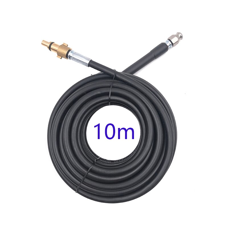 Korkeapainepesuri 6m 10m 15m 20 metriä  x 160 bar 2320 psi 2 psi viemäri tyhjennysvesi puhdistusletku kotelolle: Ruskea