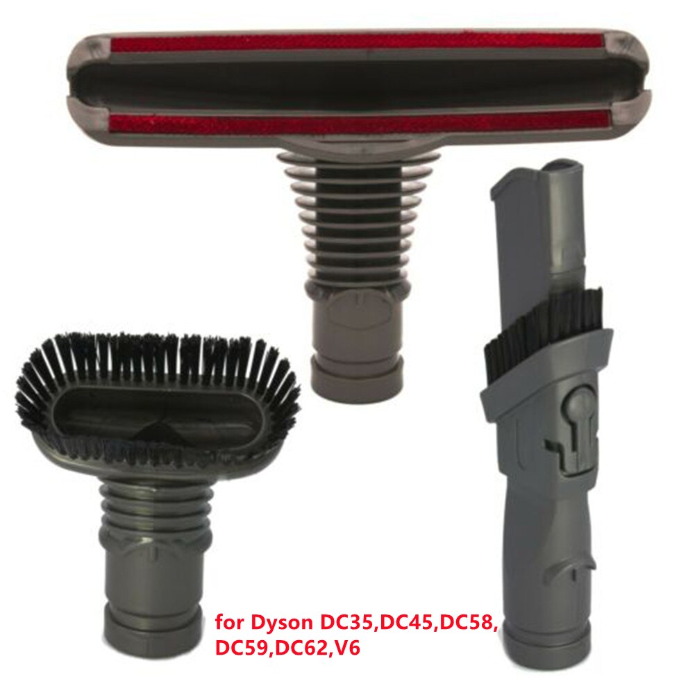 Two-in-one Wide Brush Crevice Tool For Dyson DC58 DC59 V6 DC30 DC34 Vacuum Cleaner Cleaning Brushes Crevice Tool Sweeper Parts: B