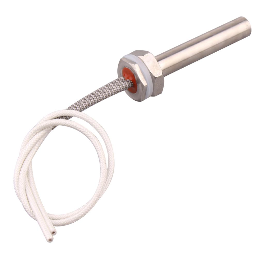 Dc 36V 400W Rvs Cartridge Heater Elektrische Staaf Verwarmingselement Met M16 Draad