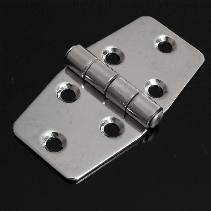 MTGATHER 3 ZOLL Edelstahl Stiefel Marine spülen Tür Luke Fach Scharniere Silber Replacment Tür Hardware-