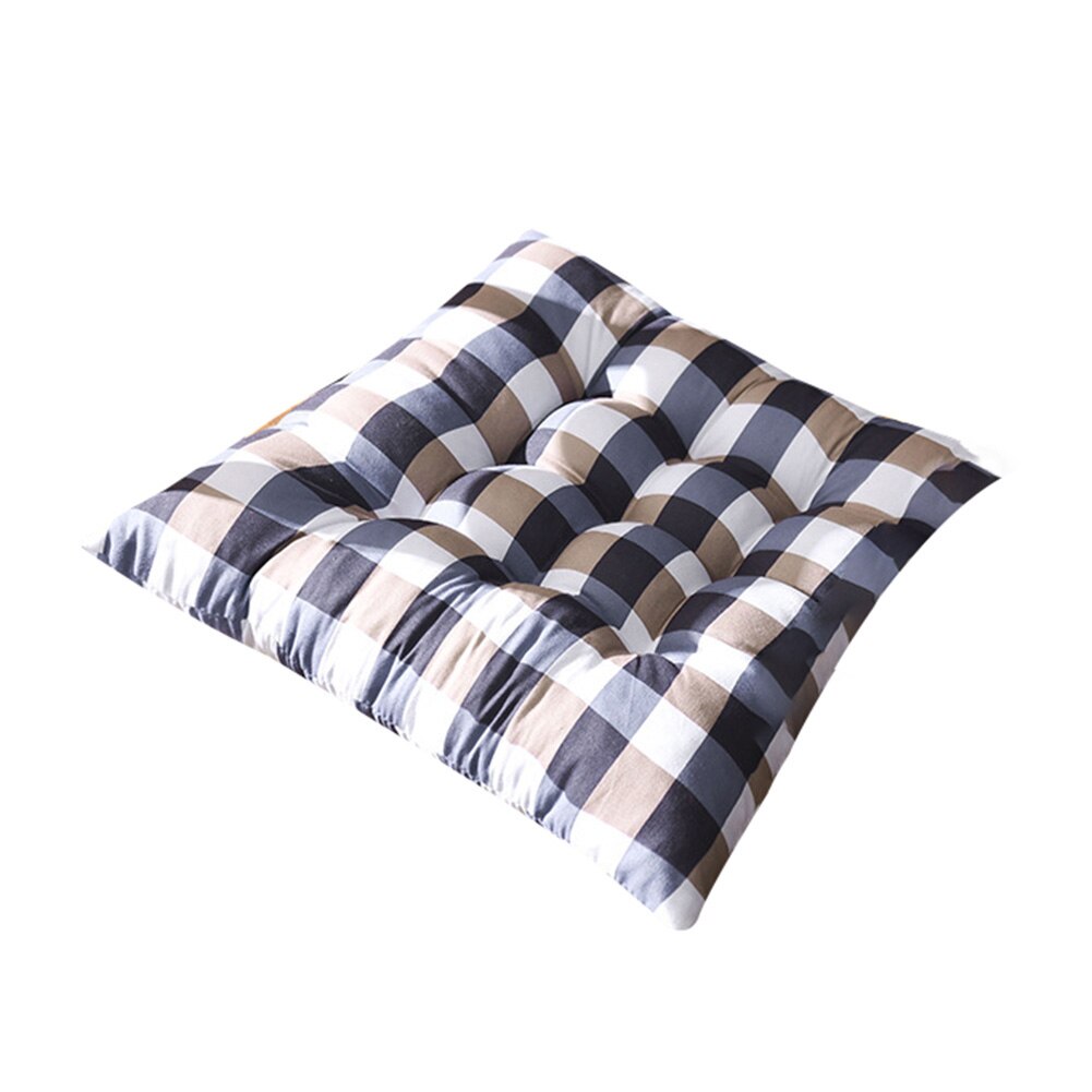 Plaid Zachte Warme Stoel Kussens Seat Pad Katoen Tatami Zetel Stoel Zitkussen Pad Kantoor Bar Sofa Kussen Coussin Home decor