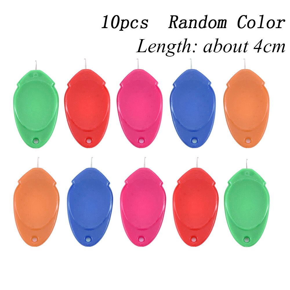 10Pcs Sewing Needle Threader Thimble Thread Tool Threader Elderly Guide Needle Easy Device Automatic Thread Sewing Supplies