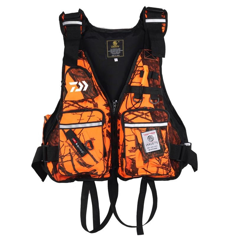 Men Life Fishing Vest Outdoor Multifunctional Photographer Portable Floatation Multiple Pockets Foldable Jackets Vests: 33