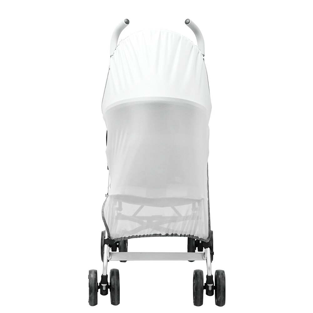 Uniwersalny wózek spacerowy szopka anty UV lato wózek dziecięcy moskitiera wózek składany trwały owad pokrywa parasol przeciwsłoneczny