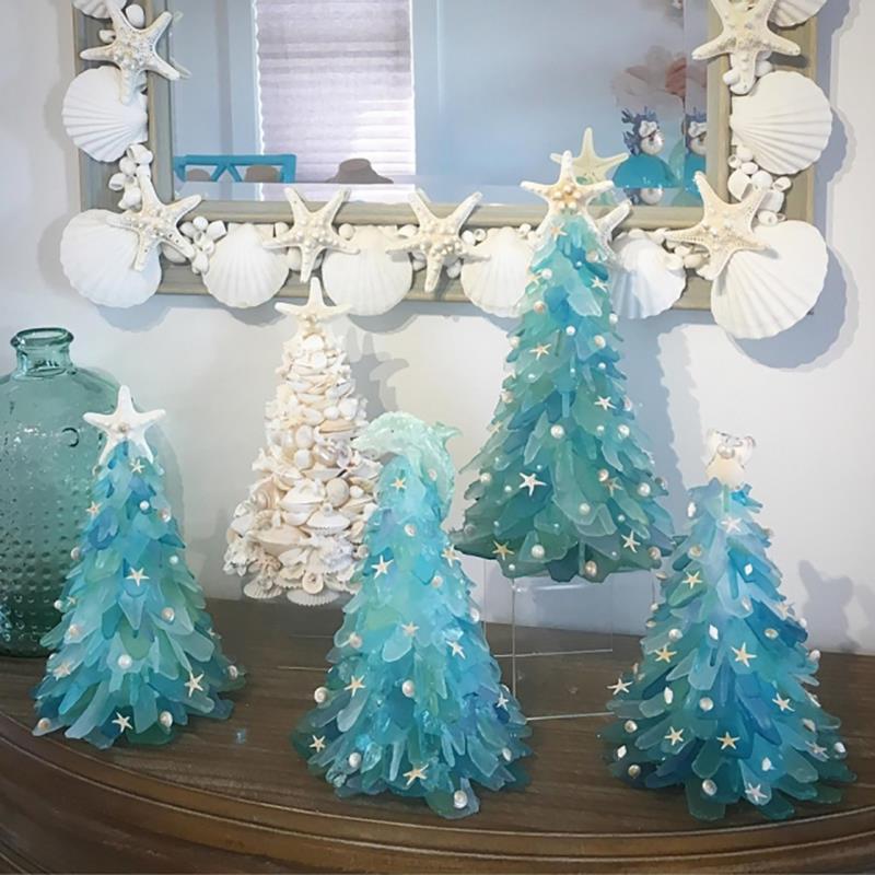 12Cm Diy Kerstboom Mini Venster Ornamenten Kerst Desktop Kleine Kerstboom Decoratie Prachtige Modellering