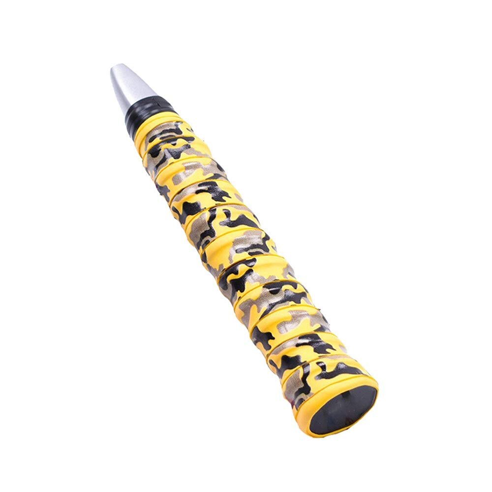 Breathable Anti-slip Badminton Racket Overgrips Tape Sport Over Tennis Grip Sweat Band Grips Sweatband: Yellow