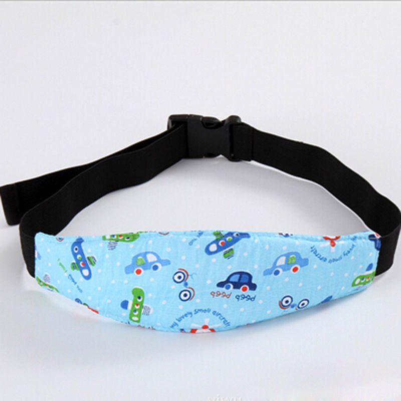 Beskyt babyhoved søde print support holder sovebælte justerbar behagelig sikkerhed bilsæde børn lur hjælpebånd bærere