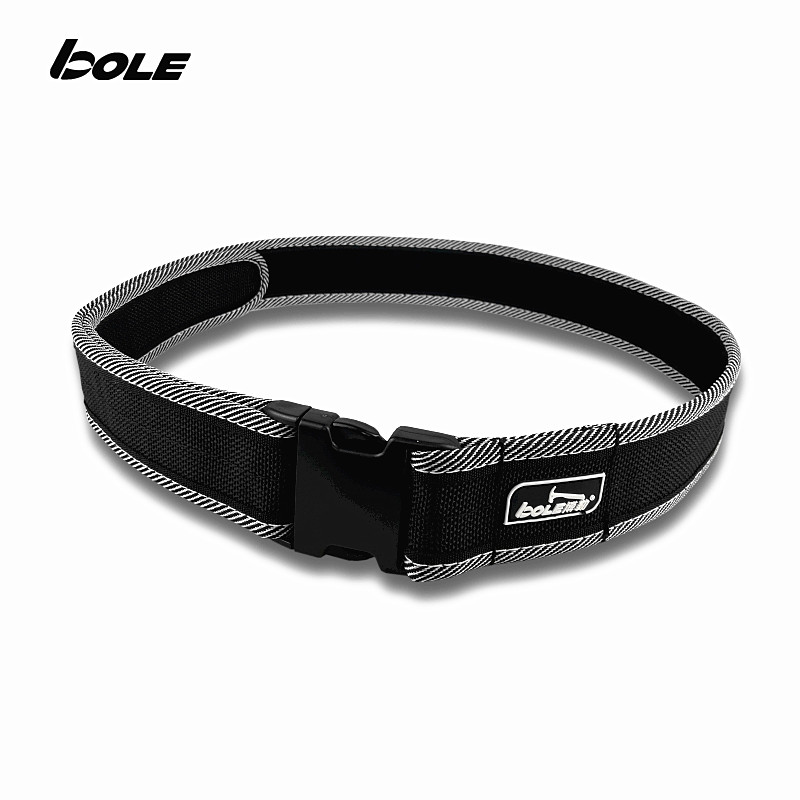 Cinturón de herramientas BOLE de 5cm de grosor, cinturón de trabajo, longitud ajustable, portátil, con bolsa de herramientas para colgar en la cintura, buena elección