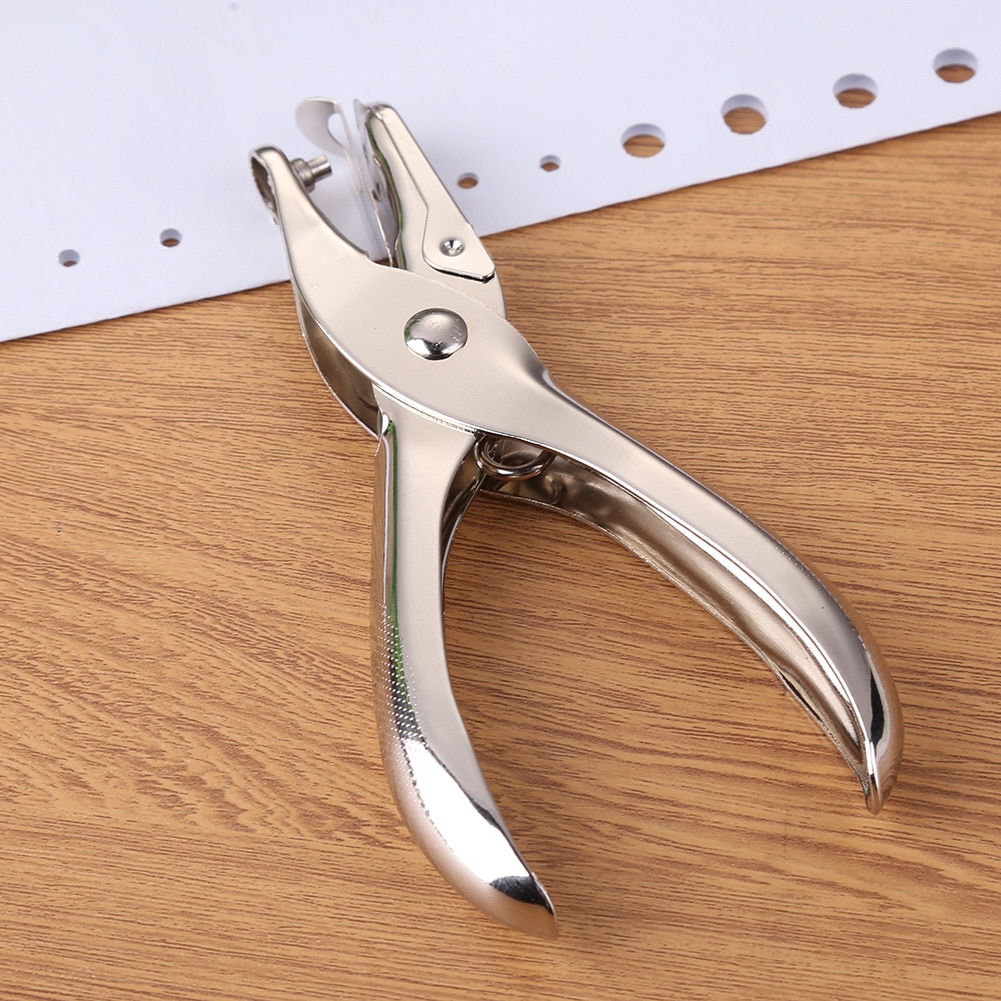 Papier Perforator 3Mm/6Mm Ronde Enkele Perforator Voor Diy Scrapbooking Losbladige Papier Cutter tool Handheld Metalen Punch