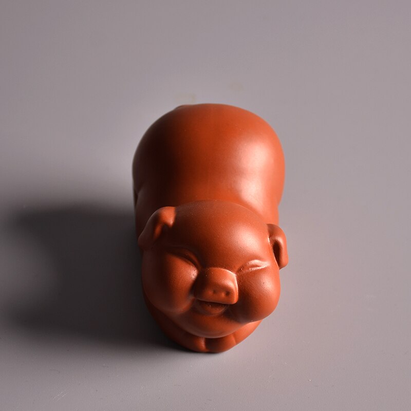 TANGPIN yixing purple clay tea pets pig cute zisha teapets tea accessories