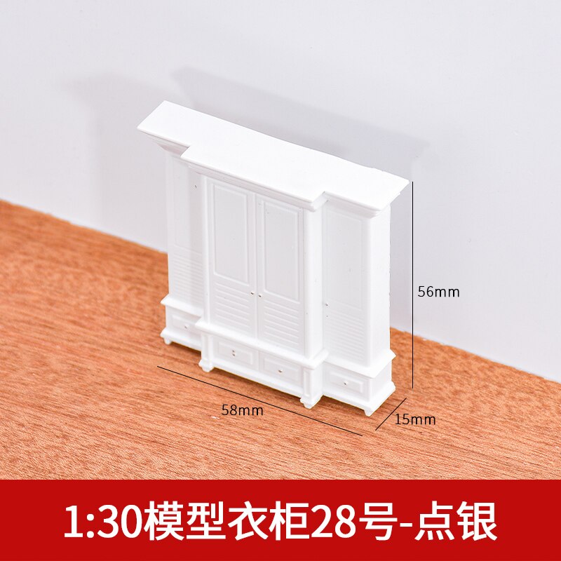 1pcs 1/25 1/30 1/50 1/75 scale Dollhouse mini Mobili In Miniatura casa di Bambola accessori In Plastica Book Shelf: 10
