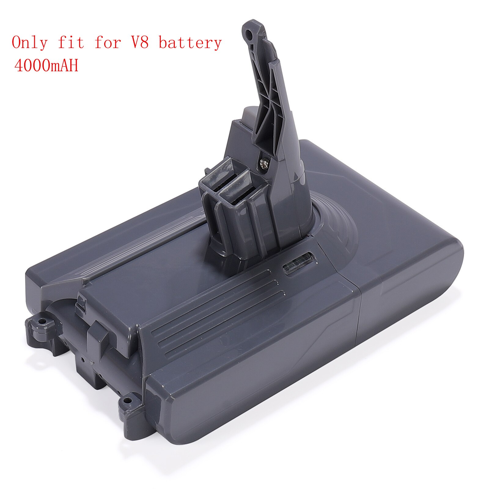 Batería de repuesto de iones de litio para Dyson V8 V7, batería para aspiradora, SV10, 5000mAh, 21,6 V, batería para limpieza total/esponjosa/Animal y 4,0 mAh: only fit V8 4.0