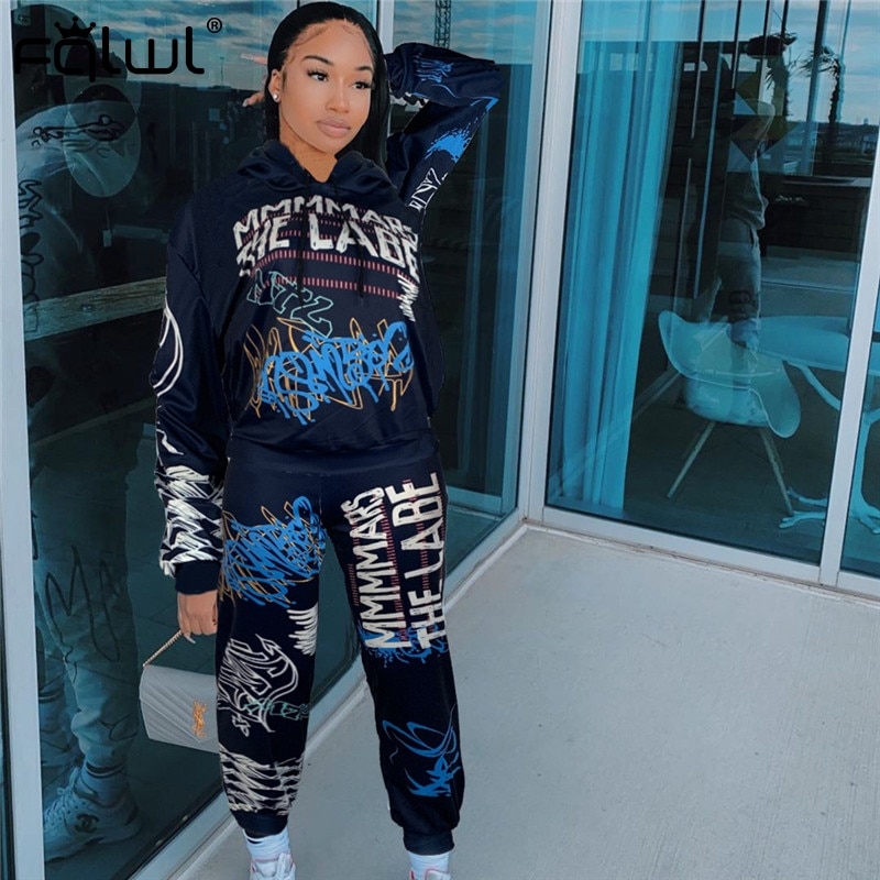 Survetement Femme Ensemble Survetement Streetwear Mode