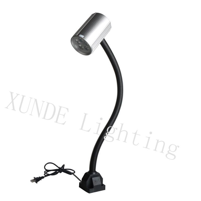 Machine Licht 110-220 V Draaibank Machine Super Heldere Verlichting IP54 Industriële Tafellamp Workshop Led Machine Werk Lamp lengte 50 cm: Silver / 7w